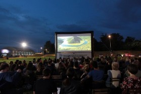 About 200 people at the Blue Heart screening in Belgrade on May 3rd, organized by the Bird Protection and Study Society of Serbia - BirdLifeSerbia.